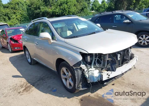 2013 Lexus Rx 350 z USA, uszkodzony, nr VIN 2T2BK1BA7DC186187